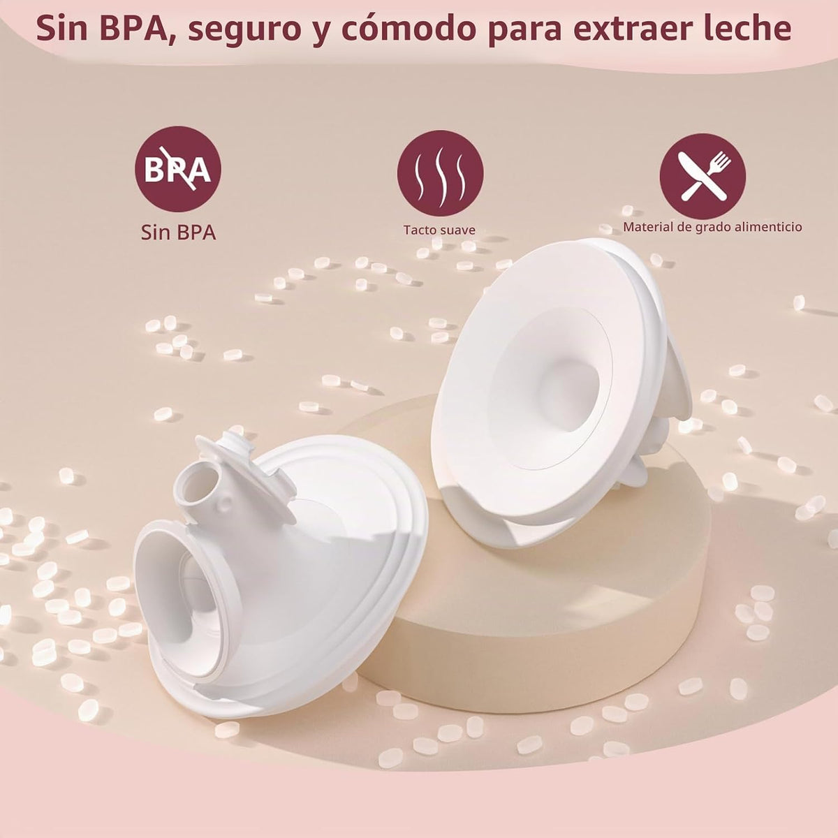 1 brida de doble sellado de 0.827 in compatible con Momcozy flujo m...