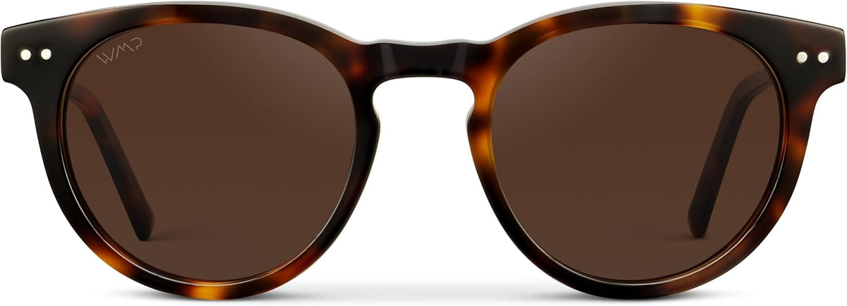 WearMe Pro Gafas de sol polarizadas redondas para mujer, protección...