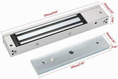 Sistema de control de acceso de puerta RFID teclado 600lb Kit de ce...