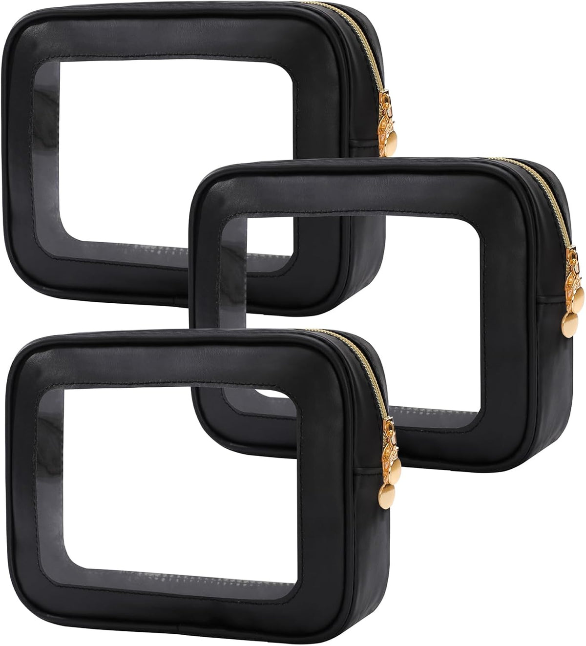 Cinlanwin Juego de bolsas de pañales, Negro, 3 piezas, Minimalista