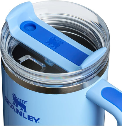 STANLEY Quencher H2.0 Vaso con mango y popote de 40 onzas | Tapa de...