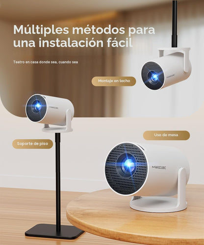 Magcubic 2026 Mini proyector HY300PRO actualizado con WiFi y Blueto...