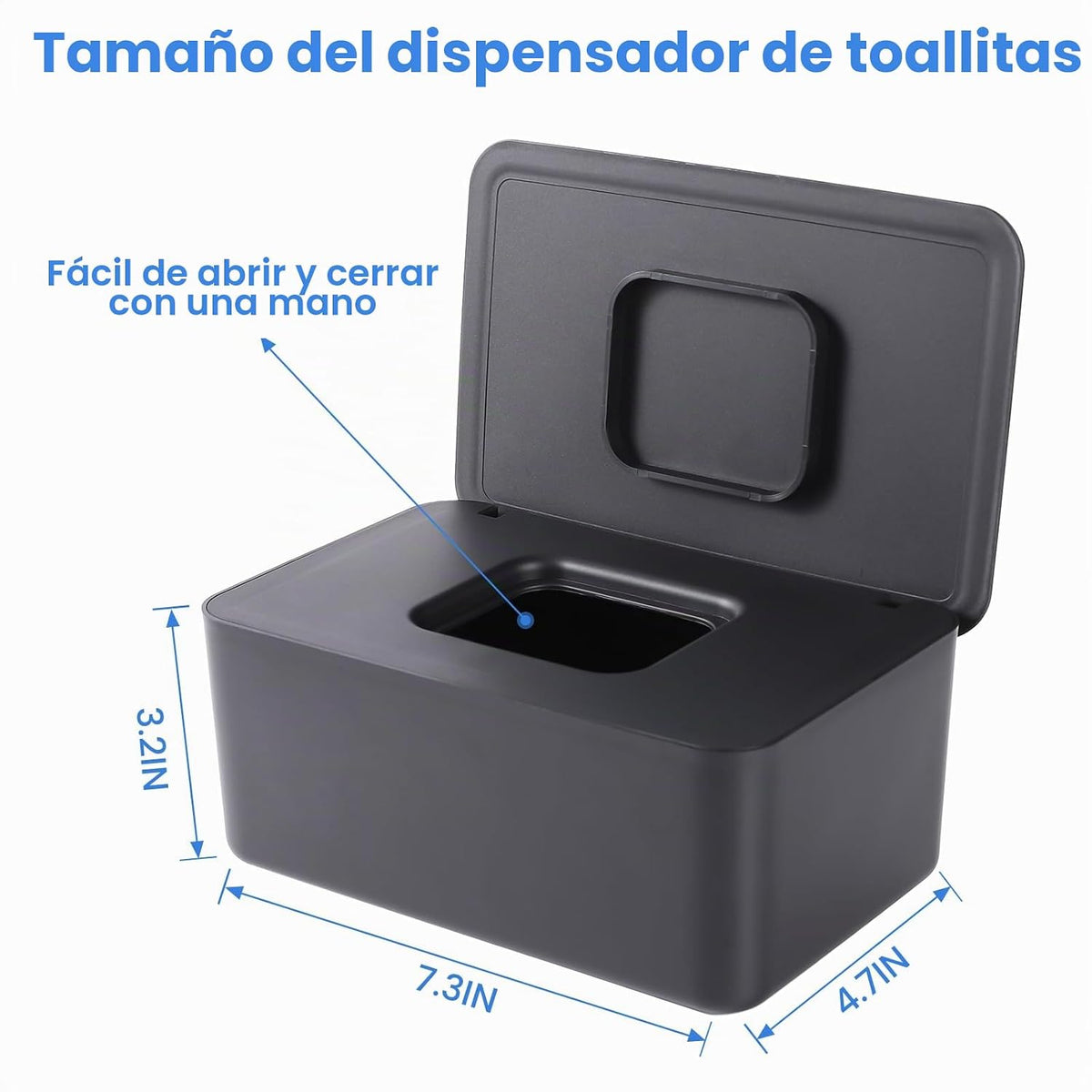 Paquete de 2 dispensadores de toallitas para bebés LEQXGO, estuche...