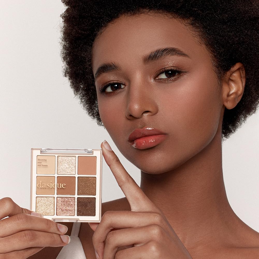 Paleta de sombras dasique #01 Brownie de azúcar