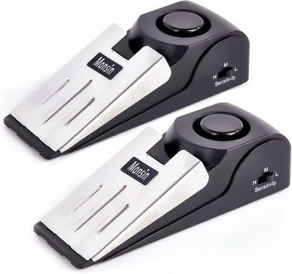 Alarma de tope de puerta, tope de puerta con alarma de seguridad de...