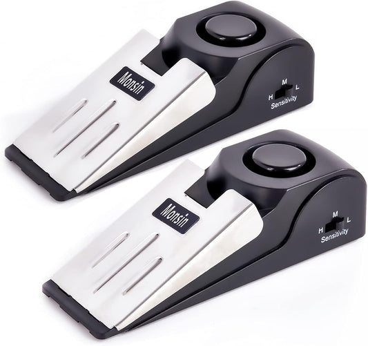 Alarma de tope de puerta, tope de puerta con alarma de seguridad de...
