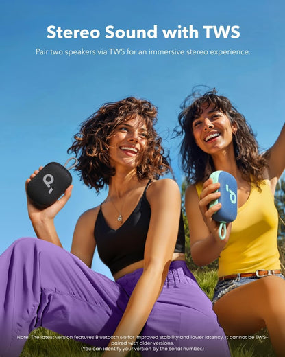 Altavoz de ducha Bluetooth Soundcore Select 4 Go de Anker, IP67 | 2...
