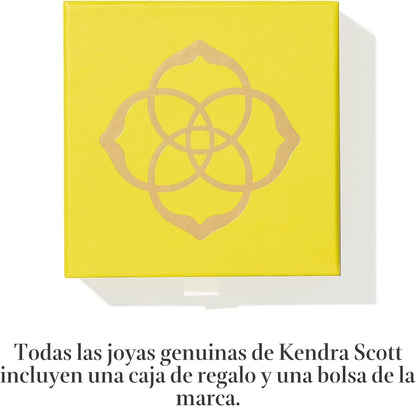 Kendra Scott Ari Aretes de botón en forma de corazón para mujer, jo...