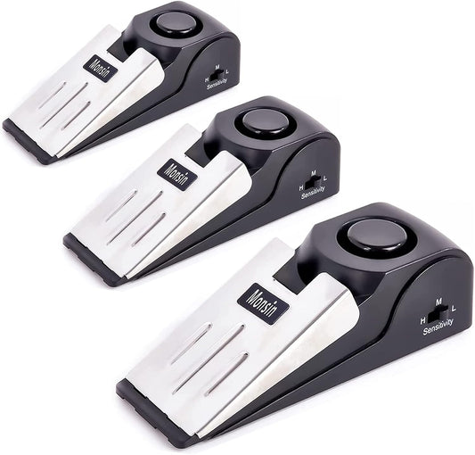 Alarma de tope de puerta, tope de puerta con alarma de seguridad de...