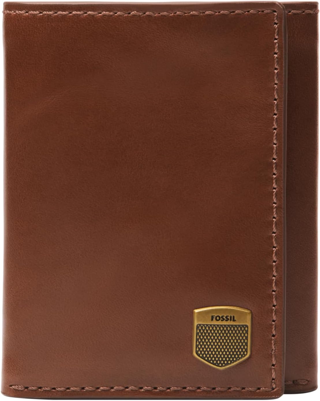 Fossil Billetera para hombre, billetera triple de cuero Hayes para...