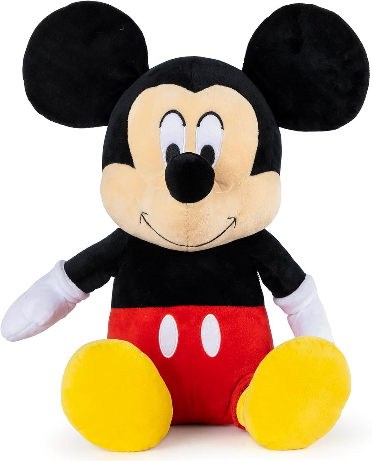 Jay Franco Disney Mickey Mouse - Almohada de peluche súper suave -...