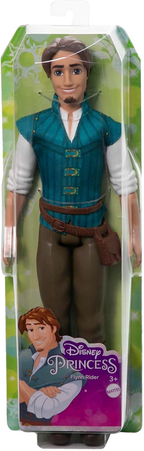 Mattel Disney Princess Toys, Flynn Rider Fashion Doll con traje exc...