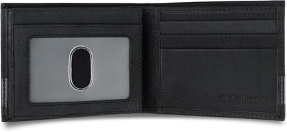 Columbia Billetera plegable delgada RFID para hombre con ventana de...