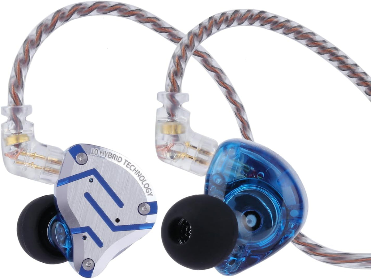 Linsoul KZ ZS10 Pro, auriculares intrauditivos HiFi con 5 controlad...