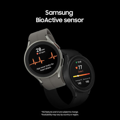 SAMSUNG Galaxy Watch 5 Pro 45mm, reloj inteligente Bluetooth con se...
