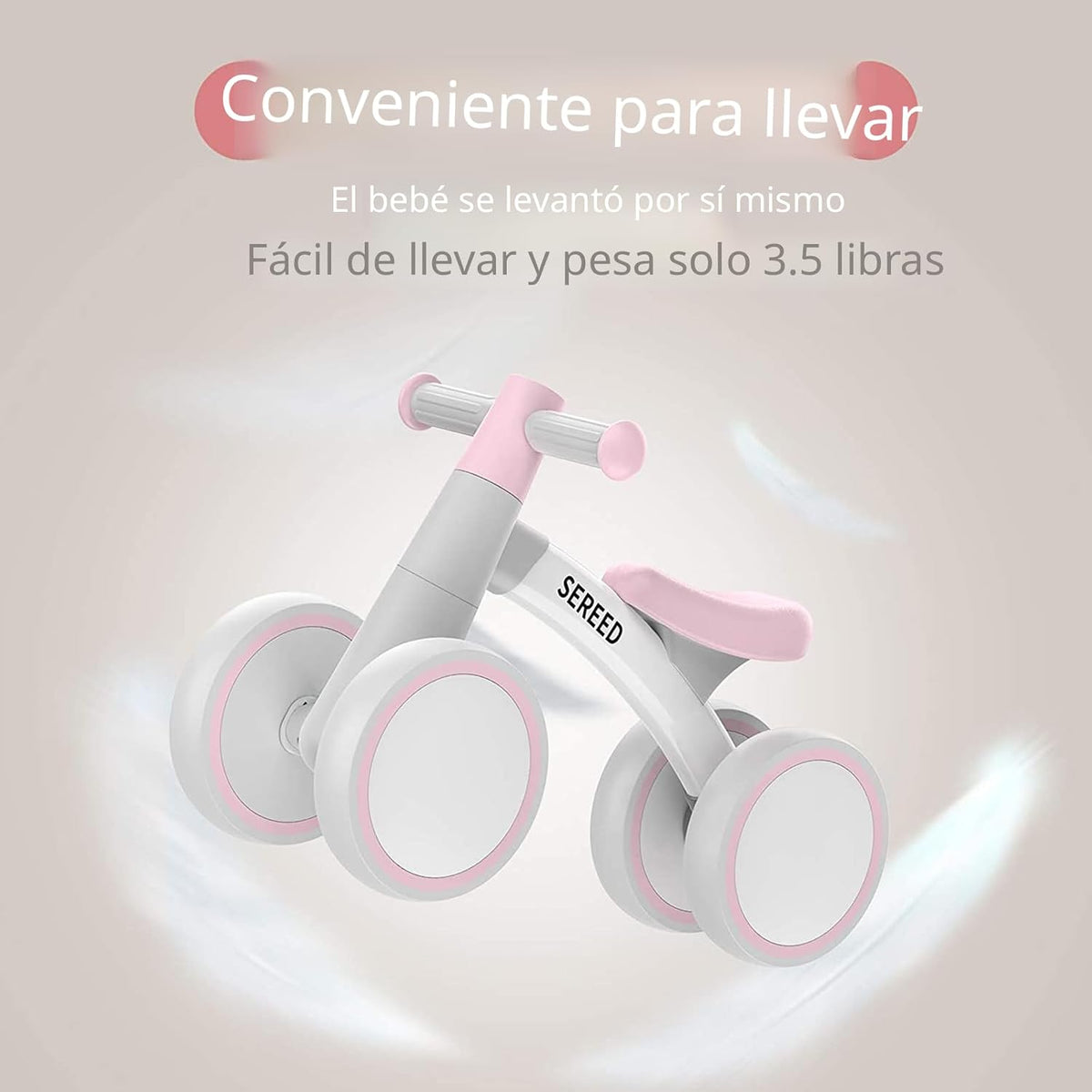 SEREED Juguetes de bicicleta de equilibrio para bebés para regalos...