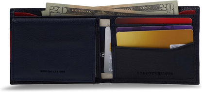 Tommy Hilfiger Cartera Passcase para hombre con ventana de identifi...