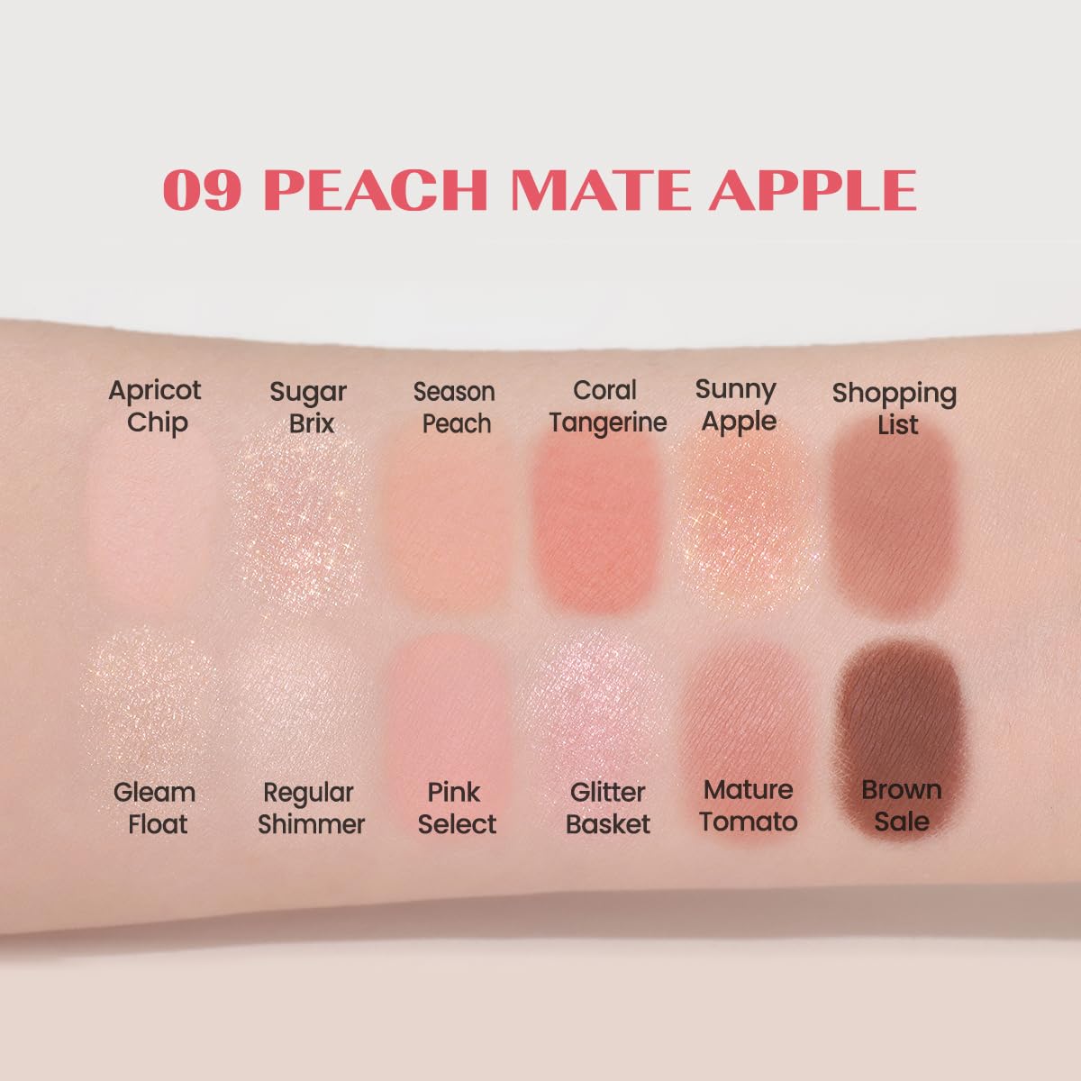 CLIO Pro - Paleta de ojos de aire, sombra de ojos portátil de 12 co...