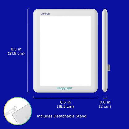 Verilux HappyLight Lucent - Lámpara de terapia de luz de un solo to...