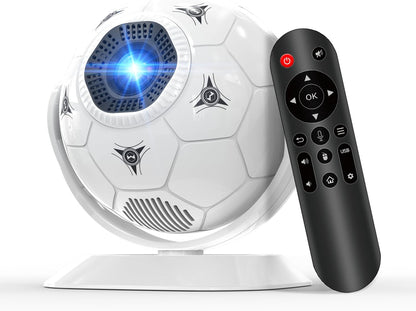Magcubic Mini proyector con temática de fútbol 2026, soporte 4K And...