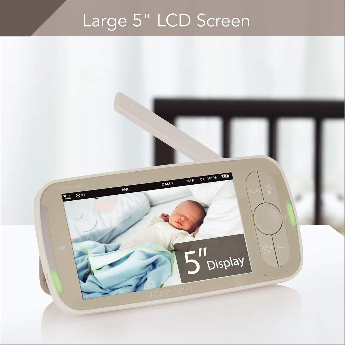 Infant Optics Monitor independiente para DXR-8 PRO, no incluye batería