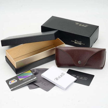 BNUS Corning Gafas de sol con lentes de vidrio para hombres y mujer...