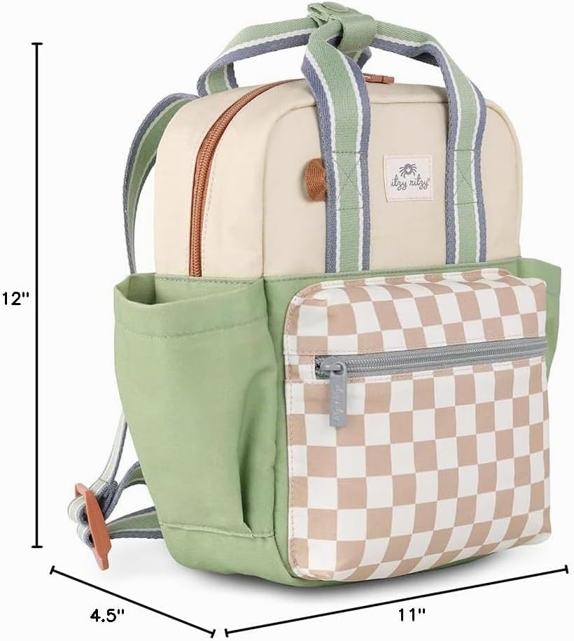 Mochila para niños de Itzy Ritzy - Bolsa para guardería - Cuenta co...