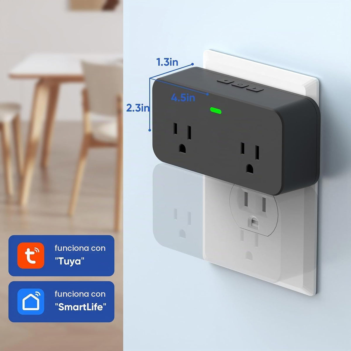 Alarma de falla de energía WiFi, alarma inteligente de corte de ene...