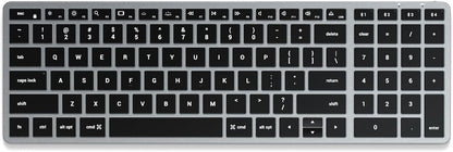 Teclado retroiluminado Bluetooth Satechi Slim X2, sincronización mu...
