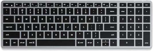 Teclado retroiluminado Bluetooth Satechi Slim X2, sincronización mu...