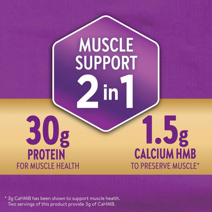 Ensure Max Protein - Plátano de fresa 2 en 1, 1.06 onzas de alto co...