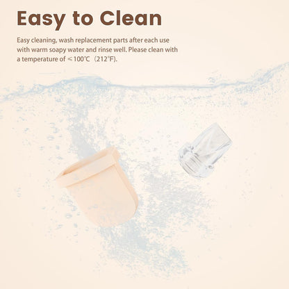 4 diafragmas de silicona para eufy S1 Pro, S1, E20, E10, extractor...