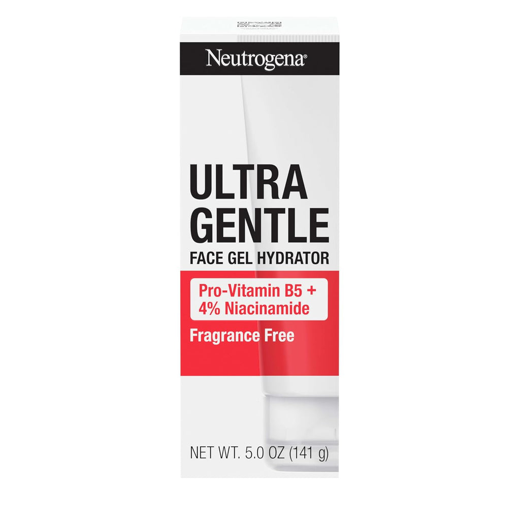 Neutrogena Gel hidratante facial ultra suave con provitamina B5 y 4...