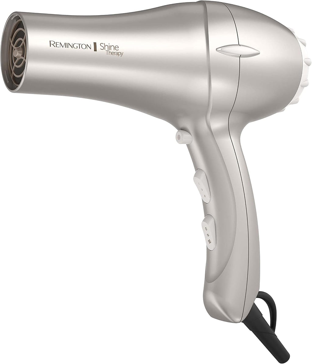 Remington Shine Therapy - Secador de pelo de cerámica iónico de 187...