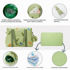 GOBABYMART Juego de bolsas de pañales de 3 piezas, bolsa de hospita...