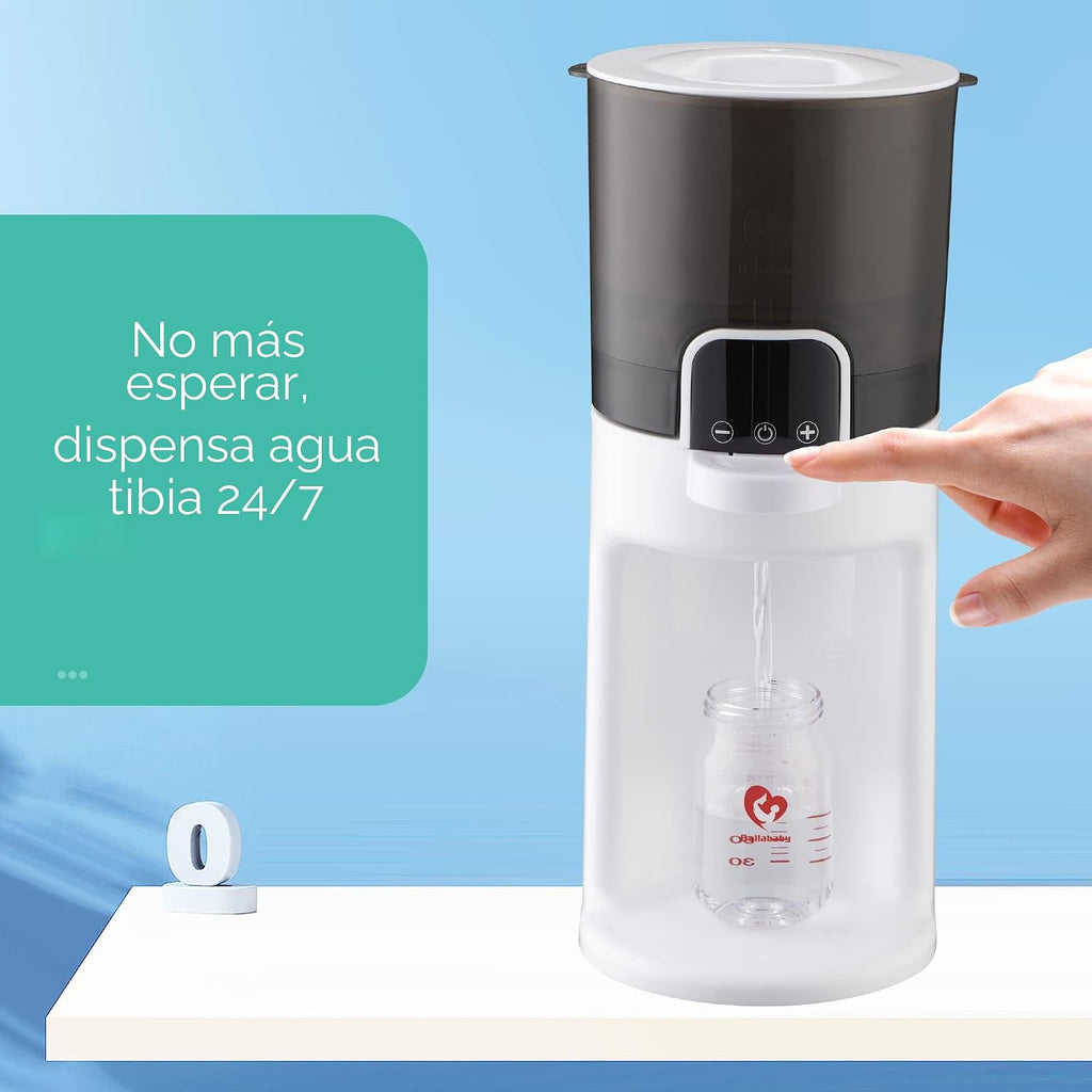 Bellababy Calentador instantáneo de biberones, dispensador de agua...