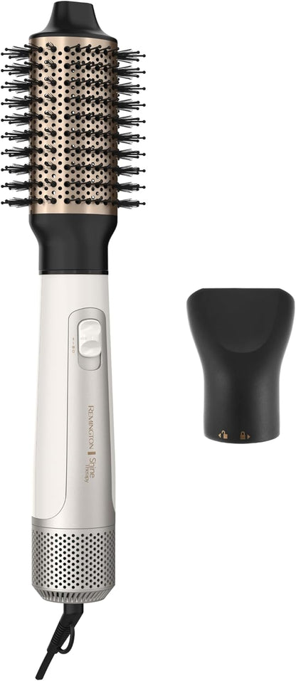 Remington Shine Therapy - Cepillo secador de pelo ovalado de 2.4 pu...