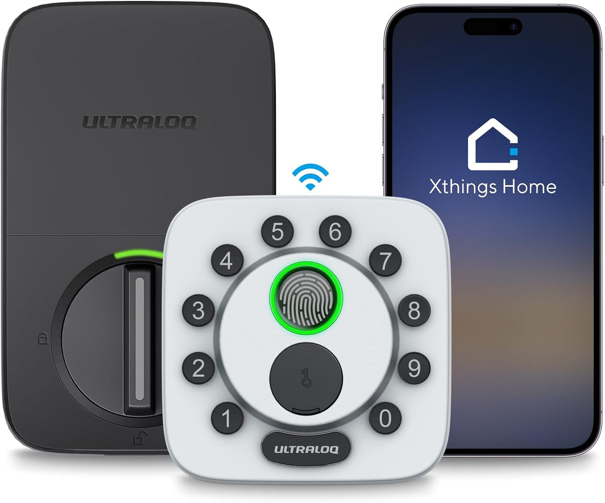 ULTRALOQ Cerradura inteligente Bolt SE,WiFi incorporado,Materia sob...