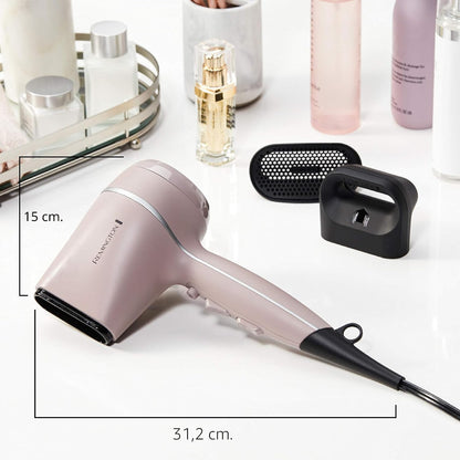 Remington Pro Wet2style Secador de pelo, tecnología iónica y cerámi...