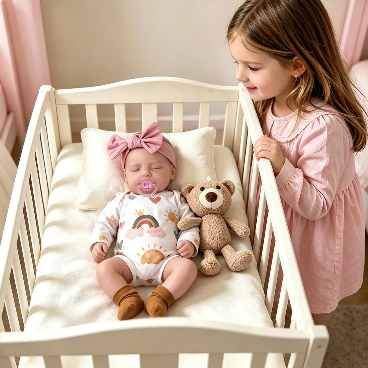 Aori Muñecas de Bebé Reborn Realistas de la Vida Real Muñecas de Be...