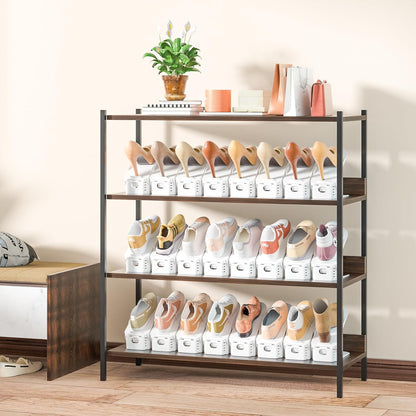 Neprock Organizador de Ranuras para Zapatos para Closet, Estante pa...