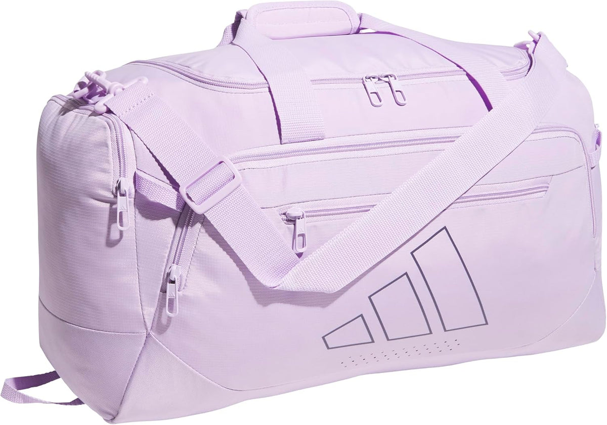 adidas Defender - Bolsa de deporte, color morado ciruela\/morado ci...