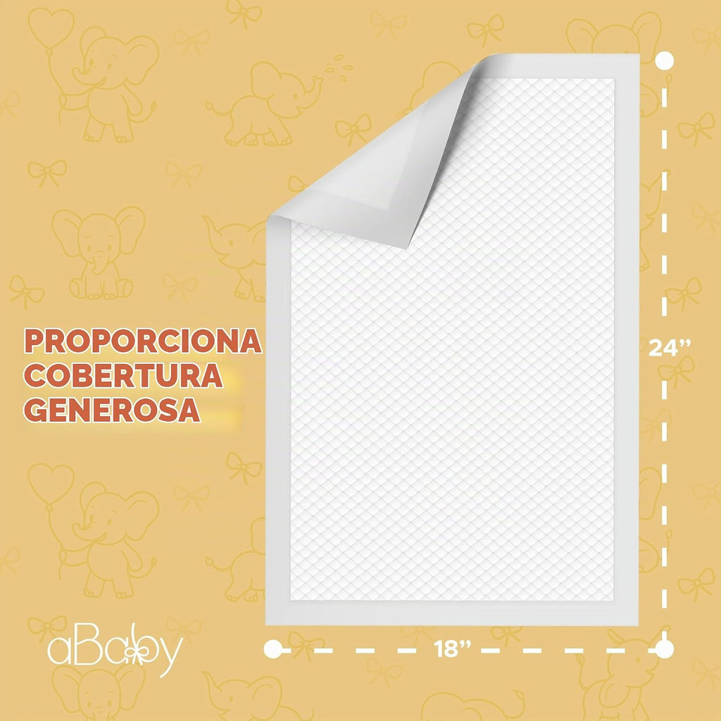 Cambiadores desechables ultra absorbentes para bebé, paquete de 50...