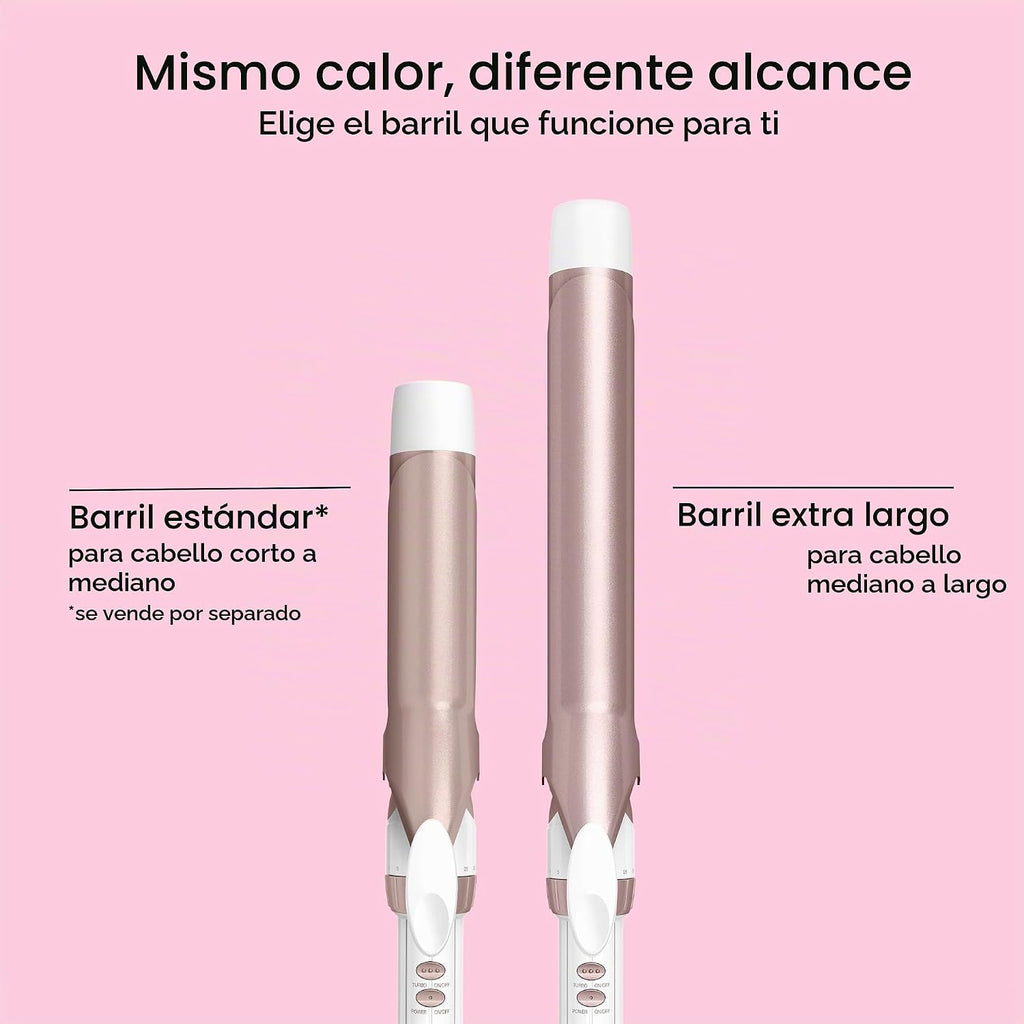 Conair - Plancha rizadora extra larga, doble cerámica, 1 1\/4 pulga...