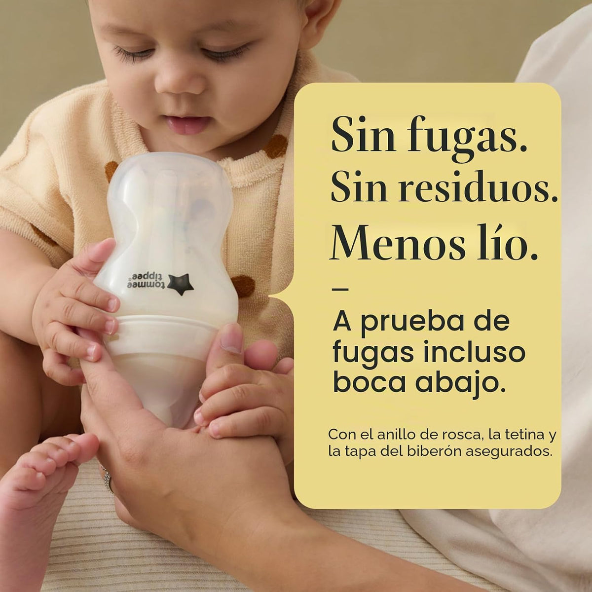 Tommee Tippee Natural Start - Biberones anticólicos sin BPA, 9 onza...
