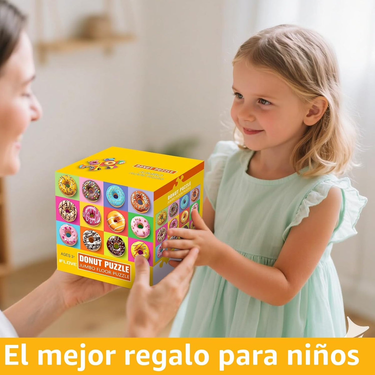 Rompecabezas de suelo jumbo para niños, rompecabezas de 48 piezas d...
