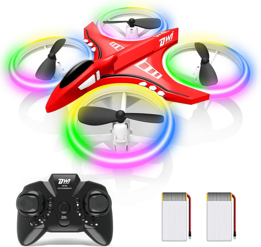 Dwi Dowellin Mini Dron de 4.9 Pulgadas para Niños a Prueba de Choqu...