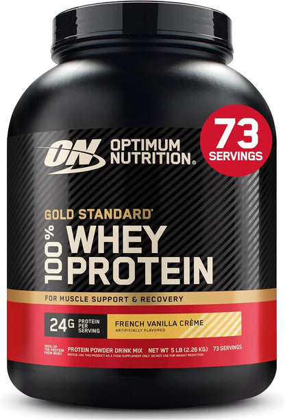 Optimum Nutrition Estándar dorado 100% Proteína de Suero de Leche e...