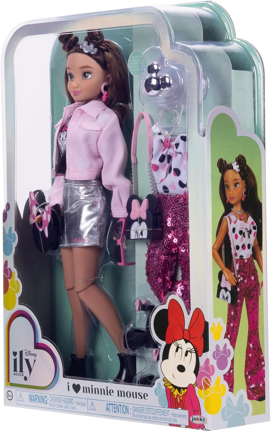 Disney ILY 4ever Muñecas de moda inspiradas en Minnie de 11.5 pulga...