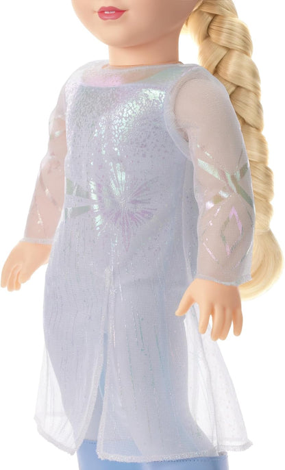 American Girl, Disney Frozen Elsa traje de viaje, figura Bruni, rop...